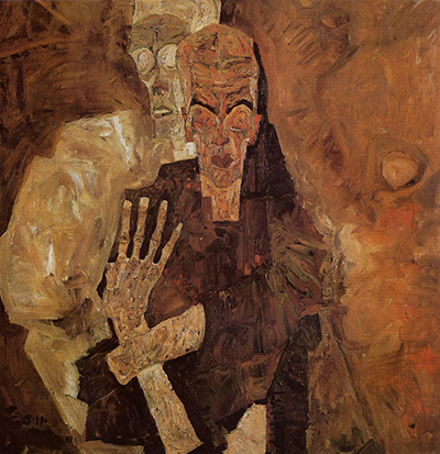 The Self Seers (Death and Man) Egon Schiele